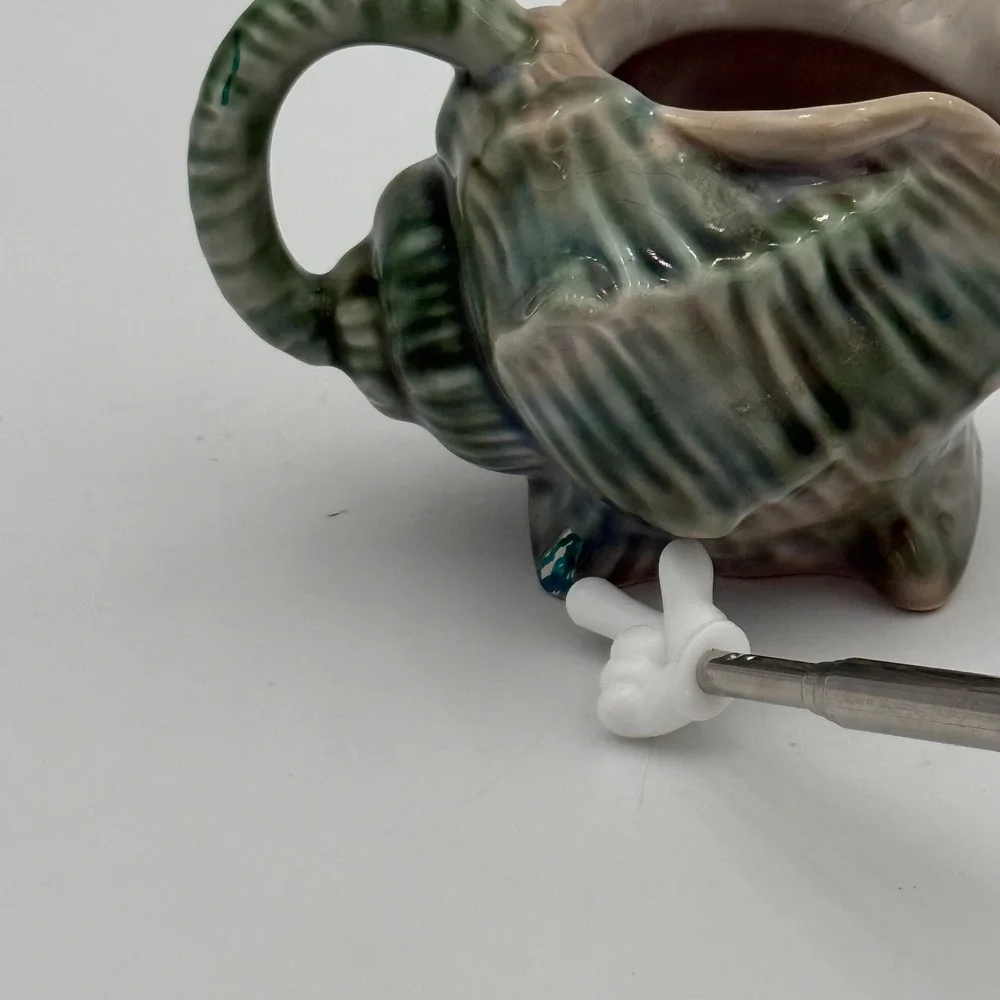 Sur La Table Seashell Creamer Pitcher Ceramic Portugal Coastal Cottage